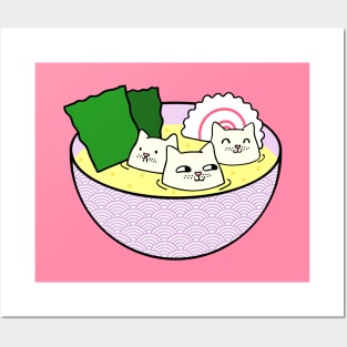 Tofu Cats in Miso Posters and Art